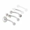 Outlet π Multi-Pack CZ Sun Curved Barbells 5 Pack - 16 Gauge π 1 Outlet π Multi-Pack CZ Sun Curved Barbells 5 Pack - 16 Gauge π -Playboy Shop 03949088 a