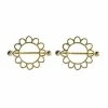 Wholesale 🧨 Flower Cutout Nipple Barbells - 14 Gauge 😀 -Playboy Shop 03949203 a