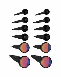 Best reviews of ⭐ Multi-Pack Black Anodized Stretching Taper Kit - 6 Pairs ⭐