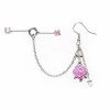 Best deal π₯° CZ Pink Industrial Barbell Chain Dangle Earrings - 14 Gauge β 2 Best deal π₯° CZ Pink Industrial Barbell Chain Dangle Earrings - 14 Gauge β -Playboy Shop 03951050 a