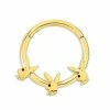 Discount βοΈ Goldtone Playboy Bunny Hoop Septum Ring - 16 Gauge π 2 Discount βοΈ Goldtone Playboy Bunny Hoop Septum Ring - 16 Gauge π -Playboy Shop 03953809 a