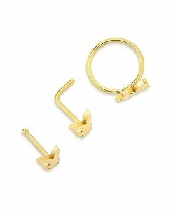 Best Pirce π€© Multi-Pack Goldtone Playboy Bunny L-Bend Pin and Hoop Nose Rings 3 Pack - 20 Gauge βοΈ 5 Best Pirce π€© Multi-Pack Goldtone Playboy Bunny L-Bend Pin and Hoop Nose Rings 3 Pack - 20 Gauge βοΈ -Playboy Shop 03953874 b