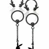 Hot Sale π Multi-Pack Playboy Bunny Black Dangle Earrings 4 Pack - 16 Gauge β€οΈ 1 Hot Sale π Multi-Pack Playboy Bunny Black Dangle Earrings 4 Pack - 16 Gauge β€οΈ -Playboy Shop 03957412 a