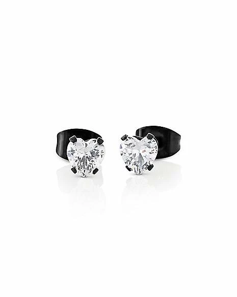 Cheapest β Multi-Pack Playboy Bunny Black CZ Stud Earrings 3 Pack - 20 Gauge 𧨠6 Cheapest β Multi-Pack Playboy Bunny Black CZ Stud Earrings 3 Pack - 20 Gauge 𧨠- Image 4