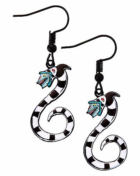 Best Pirce β Multi-Pack Sandworm and Lydia Deetz Earrings 4 Pair - Beetlejuice π₯° 4 Best Pirce β Multi-Pack Sandworm and Lydia Deetz Earrings 4 Pair - Beetlejuice π₯° - Image 2