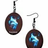 Budget ⭐ Knife Michael Myers Dangle Earrings - 💀 Halloween 🧨 -Playboy Shop 03959541 a