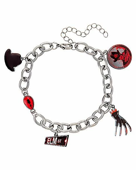 Cheap π― A Nightmare on Elm Street Charm Bracelet π₯ 3 Cheap π― A Nightmare on Elm Street Charm Bracelet π₯