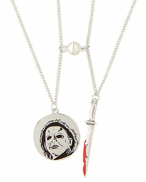 Flash Sale π₯° Multi-Pack Michael Myers π Halloween Magnetic Bestie Necklaces - 2 Pack π₯° 3 Flash Sale π₯° Multi-Pack Michael Myers π Halloween Magnetic Bestie Necklaces - 2 Pack π₯°