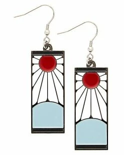 Best Sale ✨ Tanjiro Dangle Earrings - Demon Slayer 👍
