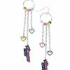 Best reviews of 🌟 Powerpuff 👧 Girls Logo Hoop Chain Dangle Earrings ⭐ -Playboy Shop 03969029 a