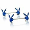 Best reviews of π₯ Blue Glitter Playboy Bunny Nipple Barbell - 14 Gauge π₯° 1 Best reviews of π₯ Blue Glitter Playboy Bunny Nipple Barbell - 14 Gauge π₯° -Playboy Shop 03969664 a