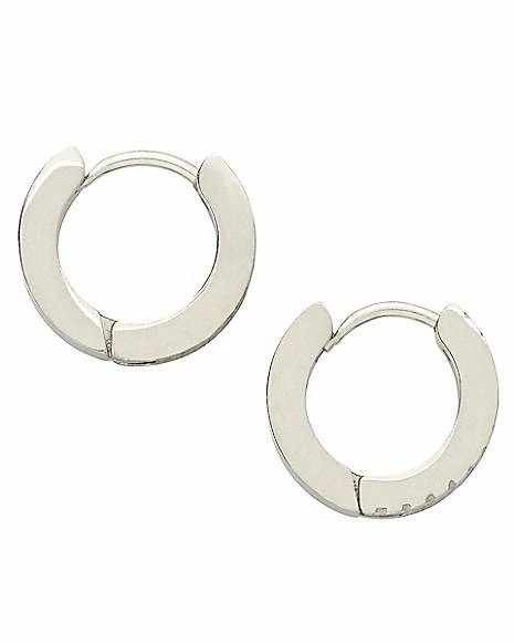Budget π CZ Plated Huggie Hoop Earrings - 18 Gauge π€© 4 Budget π CZ Plated Huggie Hoop Earrings - 18 Gauge π€© - Image 2
