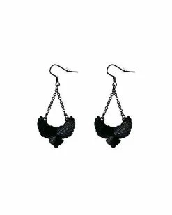 Best deal π Black Owl Pendant Dangle Earrings - 18 Gauge π 5 Best deal π Black Owl Pendant Dangle Earrings - 18 Gauge π -Playboy Shop 03976925 b