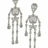 Wholesale 🛒 Skeleton Glitter Dangle Stud Earrings 🔥 -Playboy Shop 03976933 a