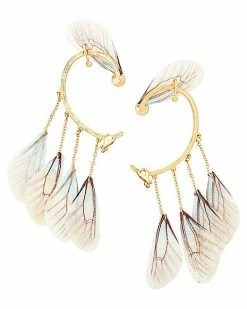 Flash Sale ⌛ Iridescent Butterfly Wings Fairy Ear Cuffs 😀 -Playboy Shop 03976974 d