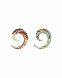 Coupon ✨ Iridescent Red Spiral Tapers 🥰
