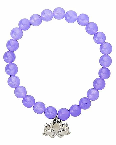 Top 10 π₯ Amethyst Stone Lotus Charm Bracelet π 3 Top 10 π₯ Amethyst Stone Lotus Charm Bracelet π