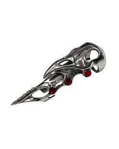 Cheapest 😉 CZ Raven Skull Finger Armor 😉 -Playboy Shop 03977212 b