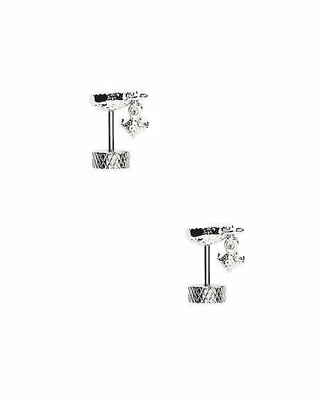 Best deal π Moon and Pearl-Effect Dangle Fake Plugs - 18 Gauge π₯° 6 Best deal π Moon and Pearl-Effect Dangle Fake Plugs - 18 Gauge π₯° - Image 4