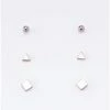 Budget 😀 Multi-Pack Square and Triangle Titanium Stud Earrings 3 Pair - 20 Gauge 🔥 2 Budget 😀 Multi-Pack Square and Triangle Titanium Stud Earrings 3 Pair - 20 Gauge 🔥 -Playboy Shop 03978285 a