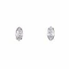 Wholesale 👏 Prong Oval CZ Titanium Stud Earrings - 20 Gauge 🥰 -Playboy Shop 03978293 a