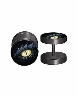 Best deal 🧨 Dragon Eye Acrylic Fake Plugs - 16 Gauge 😀