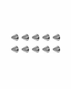 Brand new 🎁 Multi-Pack Spiked Stick-On Stud Earrings - 10 Pack 💯 -Playboy Shop 03979986 b