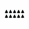 New β Multi-Pack Black Spike Stick-On Stud Earrings - 10 Pack β 1 New β Multi-Pack Black Spike Stick-On Stud Earrings - 10 Pack β -Playboy Shop 03980000 a