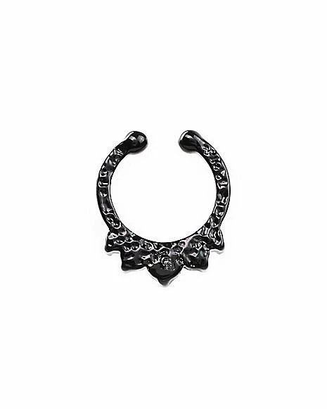 Promo π Black CZ Fake Septum Ring π₯ 6 Promo π Black CZ Fake Septum Ring π₯ - Image 4