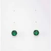 Promo π₯° Emerald Semi-Precious May Birthstone Stud Earrings π 1 Promo π₯° Emerald Semi-Precious May Birthstone Stud Earrings π -Playboy Shop 03980695 a