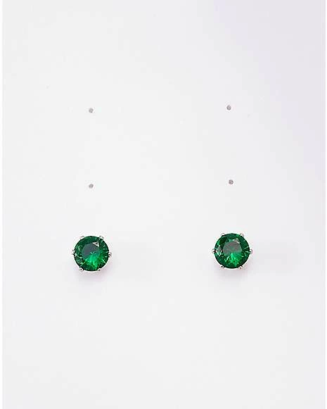 Promo π₯° Emerald Semi-Precious May Birthstone Stud Earrings π 3 Promo π₯° Emerald Semi-Precious May Birthstone Stud Earrings π
