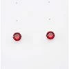 Top 10 ✨ Ruby Semi-Precious July Birthstone Stud Earrings 🧨 -Playboy Shop 03980711 a