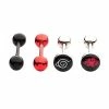 Coupon 🎉 Multi-Pack Red and Black Naruto Shippuden Barbells 4 Pack - 14 Gauge 😍 -Playboy Shop 03980950 a