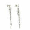 Cheapest π― CZ Triple Cross Chain Dangle Stud Earrings - 20 Gauge π 1 Cheapest π― CZ Triple Cross Chain Dangle Stud Earrings - 20 Gauge π -Playboy Shop 03981230 a