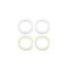 Discount ✨ Multi-Pack White and Green Silicone Tunnel Plugs - 2 Pair 🎁