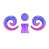 Best Pirce βοΈ Multi-Pack Purple and Pink Ombre Spirals and Plugs - 2 Pair π― 1 Best Pirce βοΈ Multi-Pack Purple and Pink Ombre Spirals and Plugs - 2 Pair π― -Playboy Shop 03981818 a