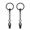 Promo 😍 Black Cross Coffin Chain Dangle Captive Bead Rings - 16 Gauge 😀 -Playboy Shop 03982113 a