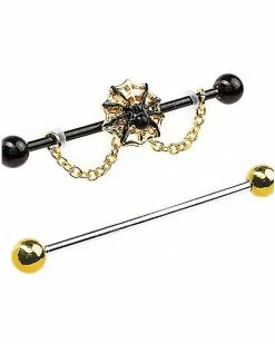 Top 10 🛒 Multi-Pack Spider Web Chain Industrial Barbells 2 Pack - 14 Gauge 😉 -Playboy Shop 03982261 c