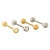 Wholesale π Multi-Pack CZ Goldtone and Silvertone Titanium Barbells 4 Pack - 14 Gauge β¨ 2 Wholesale π Multi-Pack CZ Goldtone and Silvertone Titanium Barbells 4 Pack - 14 Gauge β¨ -Playboy Shop 03982873 a