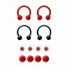 Wholesale π Multi-Pack Red and Black Horseshoe Rings and Extra Balls 2 Pair - 16 Gauge βοΈ 2 Wholesale π Multi-Pack Red and Black Horseshoe Rings and Extra Balls 2 Pair - 16 Gauge βοΈ -Playboy Shop 03983871 a