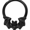 Cheap π₯° Black Bat Hinged Hoop Ring - 16 Gauge π 2 Cheap π₯° Black Bat Hinged Hoop Ring - 16 Gauge π -Playboy Shop 03984432 a