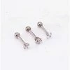 Deals ✨ Multi-Pack CZ Titanium Cartilage Barbells 3 Pack - 16 Gauge 🥰 -Playboy Shop 03984457 a