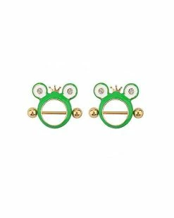 Best deal 🥰 Frog Nipple Shields - 14 Gauge ✨