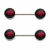Best Pirce 🔥 Akatsuki Nipple Barbells 14 Gauge - Naruto Shippuden 🥰 -Playboy Shop 03984689 a