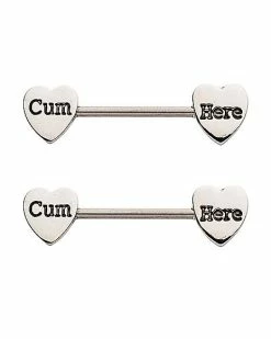 Discount 𧨠Cum Here Nipple Barbells - 14 Gauge π₯ 7 Discount 𧨠Cum Here Nipple Barbells - 14 Gauge π₯ -Playboy Shop 03984861 a