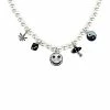 Wholesale 😍 Weed Leaf Smiley Face Mushroom Charm Necklace 👏 -Playboy Shop 03985314 a