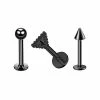 Hot Sale β Multi-Pack Black Triangle Labret Lip Rings 3 Pack - 16 Gauge π₯° 2 Hot Sale β Multi-Pack Black Triangle Labret Lip Rings 3 Pack - 16 Gauge π₯° -Playboy Shop 03985322 a