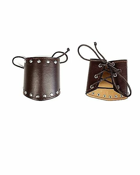 Outlet π Brown Faux Leather Studded Cuff Bracelet π 4 Outlet π Brown Faux Leather Studded Cuff Bracelet π - Image 2