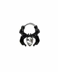 Top 10 👍 CZ Spider Septum Ring - 16 Gauge 🛒