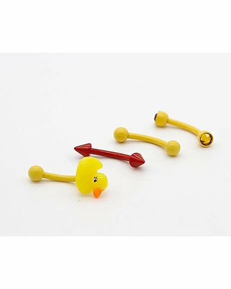 Best reviews of 𧨠Multi-Pack Rubber Ducky Curved Barbells 4 Pack - 16 Gauge β€οΈ 3 Best reviews of 𧨠Multi-Pack Rubber Ducky Curved Barbells 4 Pack - 16 Gauge β€οΈ